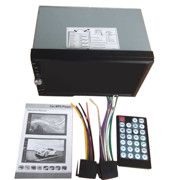 7012B Reproductor estéreo para coche de 7 pulgadas Reproductor MP4 MP5 Bluetooth Pantalla táctil HD Soporte para la versión larga Rearvi